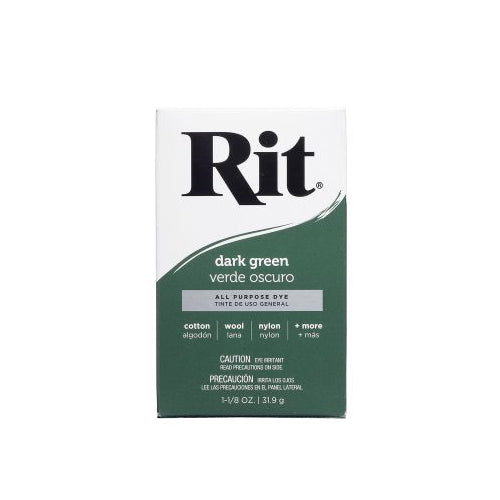 Rit Dye Powder Dark Green 1-1/8oz-885967833508-LR-174691-1-LR eShop