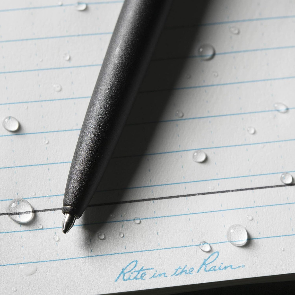 Rite in the Rain All-Weather Metal Clicker Pen - Black-632281097112-LR-324506-7-LR eShop