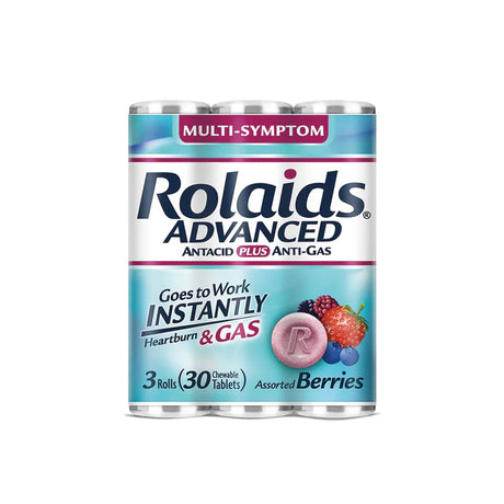 Rolaids Advanced Multi-Symptom Wild Berry - 30 Tablets-720112004542-LR-359280-1-LR eShop