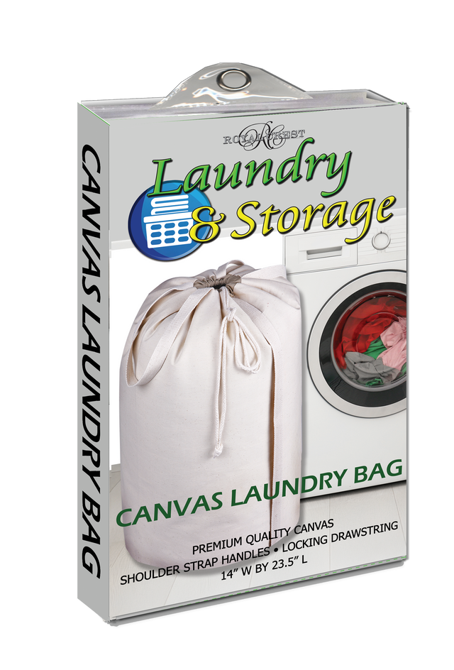 Royal Crest Canvas Laundry Duffel, 14" x 23.5"-748209008181-LR-352468-1-LR eShop