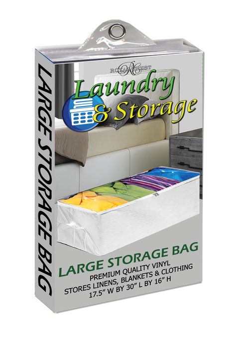 Royal Crest Large Vinyl Storage Bag, 17.5" x 30"-748209008082-LR-239458-1-LR eShop