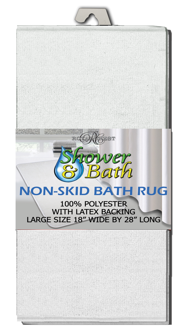 Royal Crest Polyester Bath Rug - White-748209064101-LR-352470-1-LR eShop