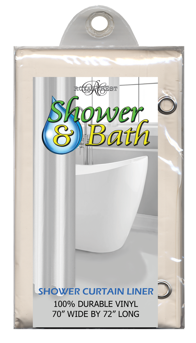 Royal Crest Shower Curtain Liner - Bone-748209010016-LR-275694-1-LR eShop