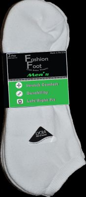 Russell Fashion Foot Men's Low Cut Golf Sock, 2 pairs-032742861267-LR-185900-1-LR eShop