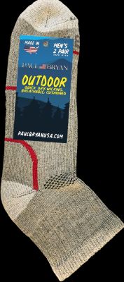 Russell Fashion Foot Men's Outdoor High Quarter Length Socks, 2 pairs-850019490176-LR-353690-1-LR eShop