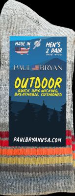 Russell Fashion Foot Men's Outdoor Micro Crew Boot Sock, 2 pairs-850019490183-LR-353691-1-LR eShop