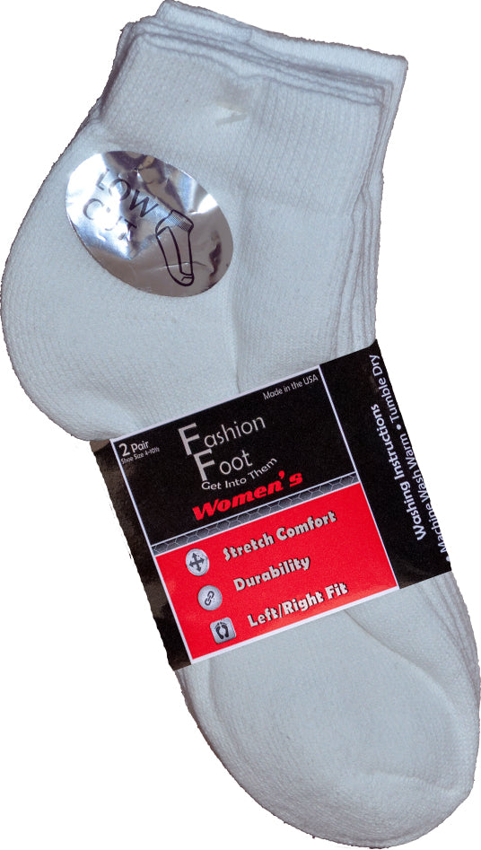 Russell Fashion Foot Woman's Quarter Length Socks, 3 pack-032742330473-LR-186822-1-LR eShop