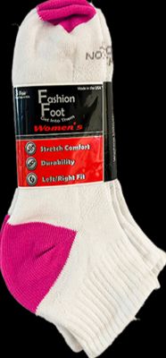 Russell Fashion Foot Women's Sport Fit Quarter Length Socks, 3 pairs-032742863292-LR-353873-1-LR eShop
