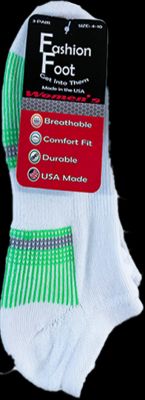 Russell Fashion Foot Women's Sport Performance X-Fit Premium Low Cut Socks, 3 pairs-032742863308-LR-353874-1-LR eShop