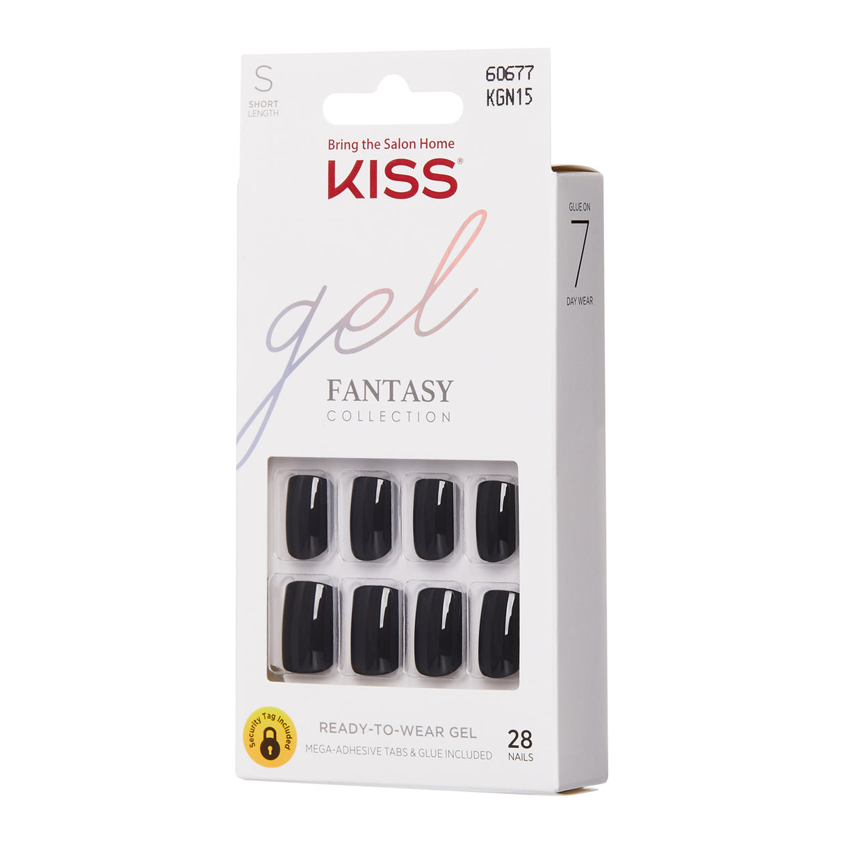 KISS Nails Gel Fantasy Short Length, KGN15 Aim High