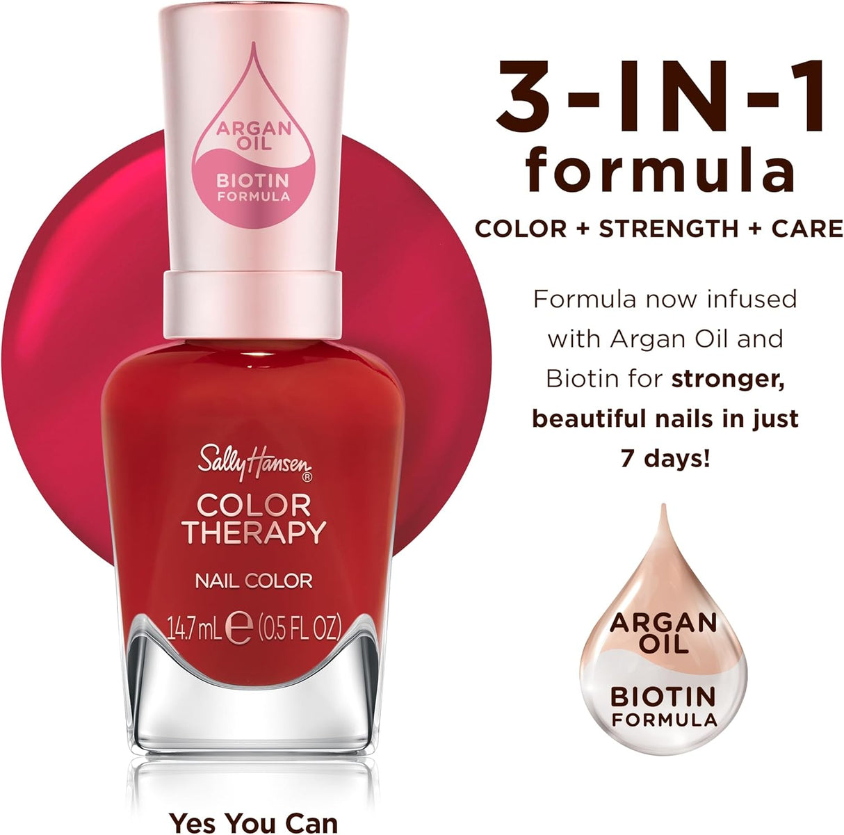 Sally Hansen Color Therapy Nail Polish - 350 Yes You Can-3616305721112-LR-356400-4-LR eShop