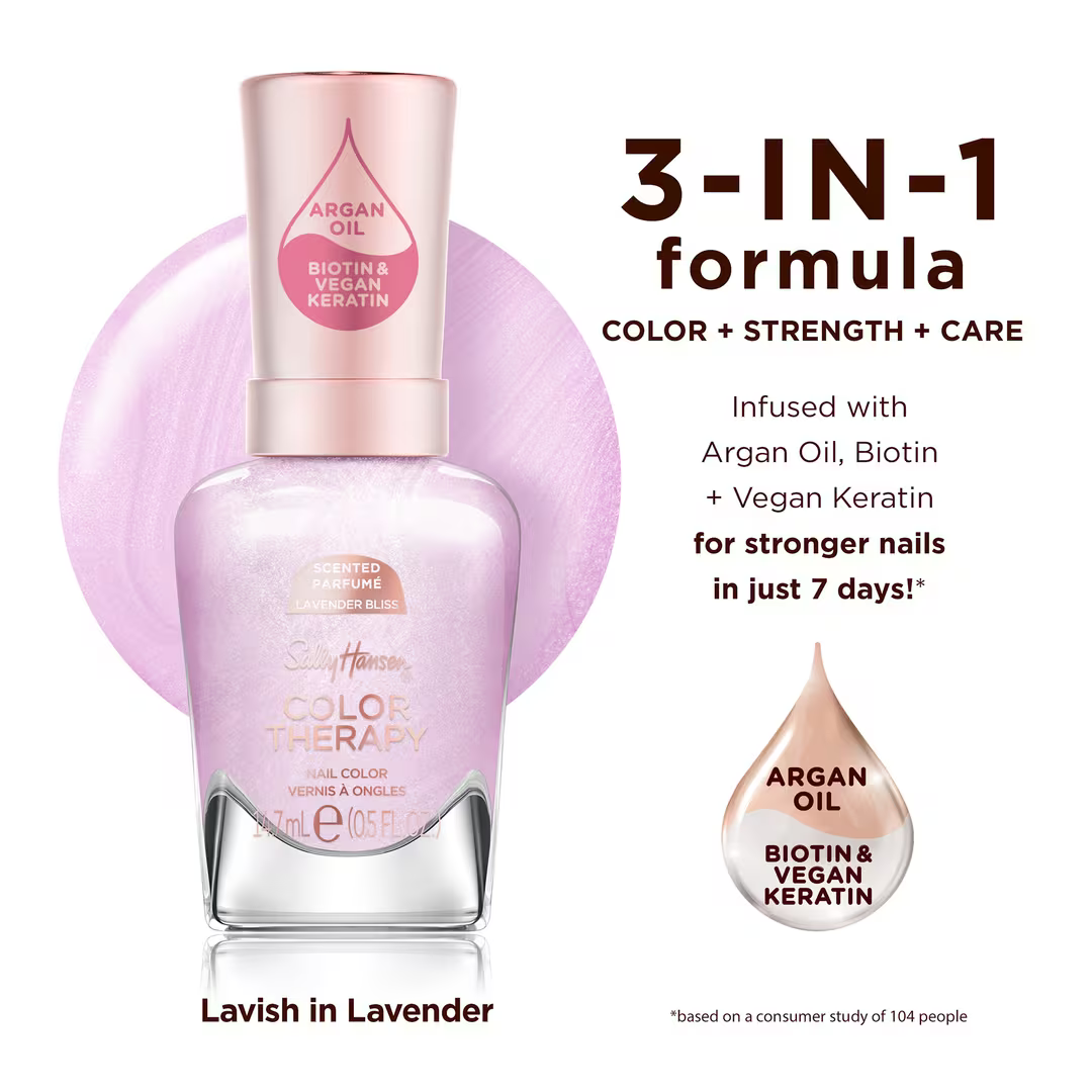 Sally Hansen Color Therapy Nail Polish - 387 Lavish In Lavender-3616307241960-LR-360196-4-LR eShop