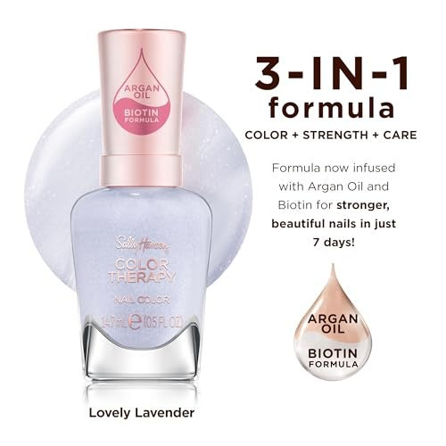 Sally Hansen Color Therapy Nail Polish - 392 Lovely Lavender-3616305721006-LR-356389-4-LR eShop