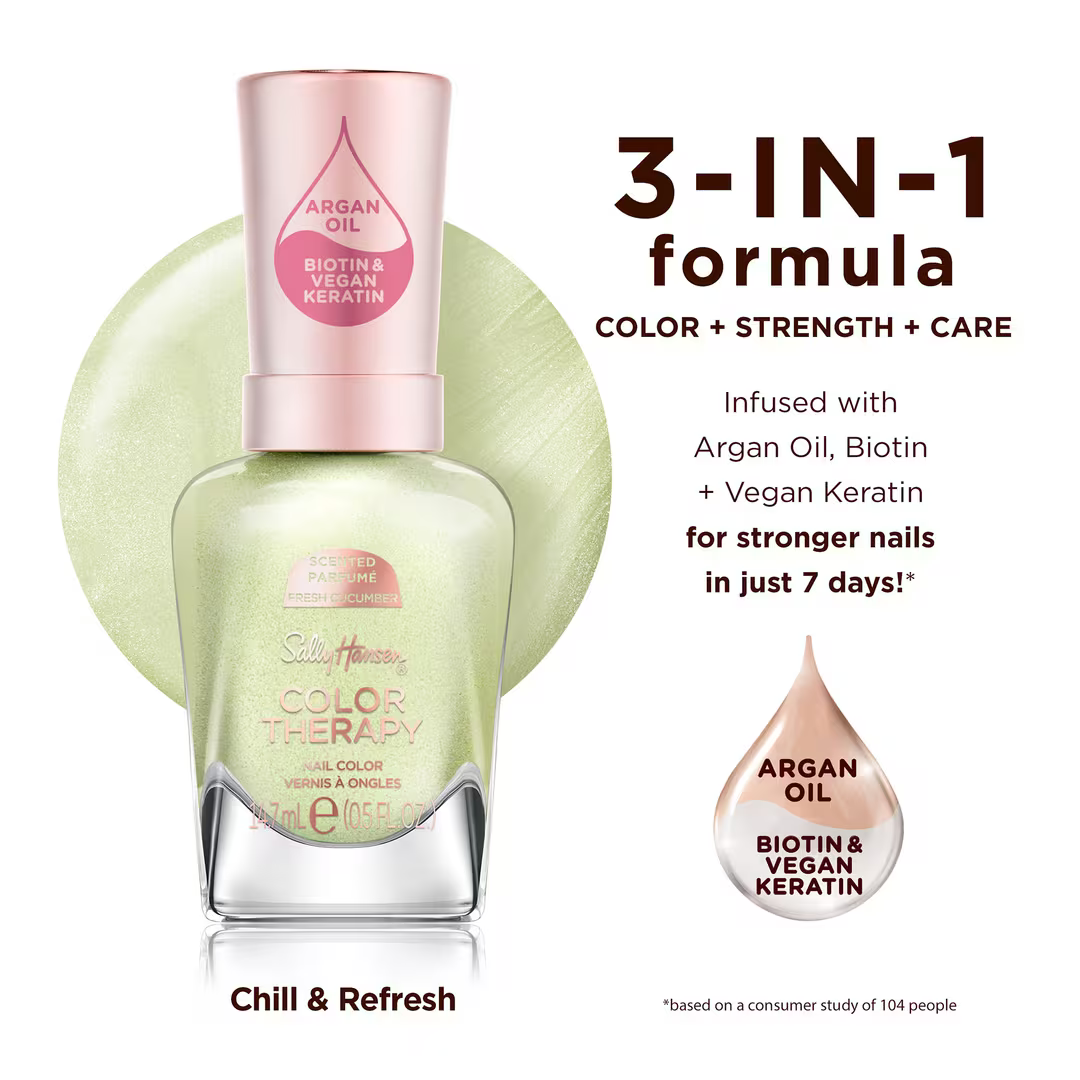 Sally Hansen Color Therapy Nail Polish - 448 Chill And Refresh-3616307241939-LR-360193-4-LR eShop