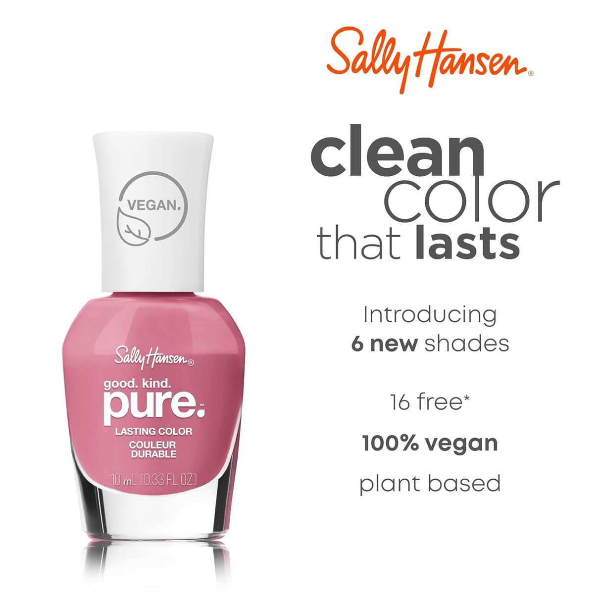 Sally Hansen good. kind. pure Nail Polish, Spring Into Color Collection - Rose To The Occasion-3616305141804-LR-351768-4-LR eShop