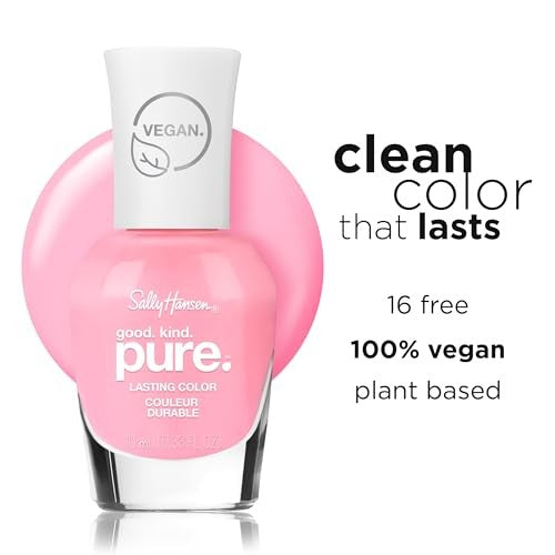 Sally Hansen Good.Kind.Pure. Just Bloom, 16-free and 100% Vegan, Long Lasting, Pink Nail Polish-3616306164710-LR-356416-5-LR eShop