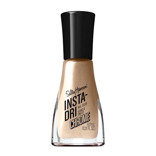 Sally Hansen Insta-Dri Nail Polish, Chrome Collection - 128 Lustrous Gold-3616306814868-LR-358409-1-LR eShop