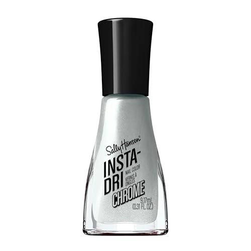 Sally Hansen Insta-Dri Nail Polish, Chrome Collection - Polar Platinum-3616306814899-LR-358412-1-LR eShop