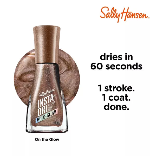 Sally Hansen Insta-Dri Nail Polish, Holo-Glow Collection - 105 On the Glow-3616305704528-LR-354668-4-LR eShop