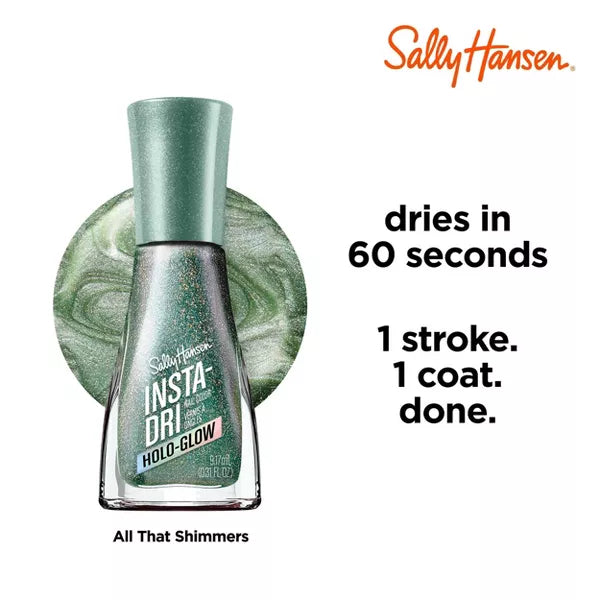 Sally Hansen Insta-Dri Nail Polish, Holo-Glow Collection - All That Shimmers-3616305704481-LR-354664-4-LR eShop