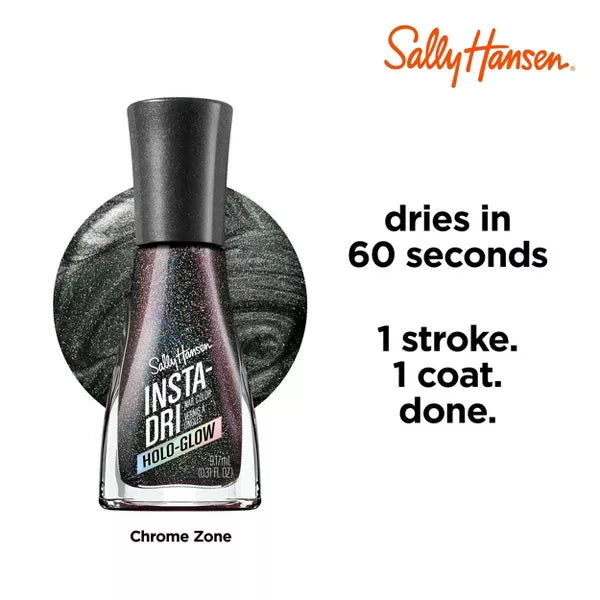 Sally Hansen Insta-Dri Nail Polish, Holo-Glow Collection - Chrome Zone-3616305704511-LR-354667-4-LR eShop