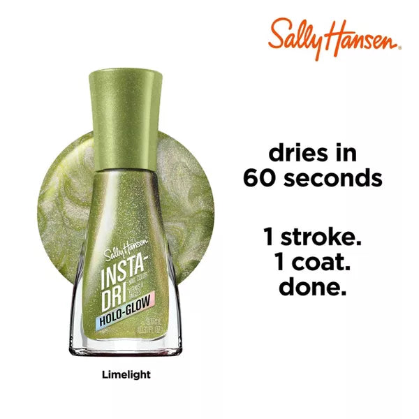 Sally Hansen Insta-Dri Nail Polish, Holo-Glow Collection - Limelight-3616305704498-LR-354665-4-LR eShop