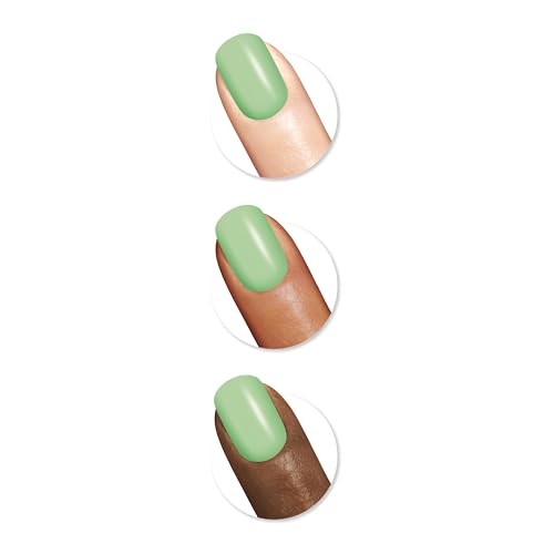 Sally Hansen Miracle Gel, MoMint, Long Lasting, Gel-Like Formula, No UV Lamp Needed, Green Nail Polish-3616306164154-LR-356415-3-LR eShop