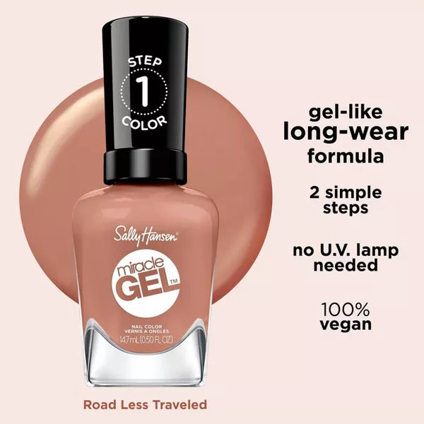 Sally Hansen Miracle Gel Nail Polish - 190 Road Less Traveled-3616306164109-LR-356410-4-LR eShop