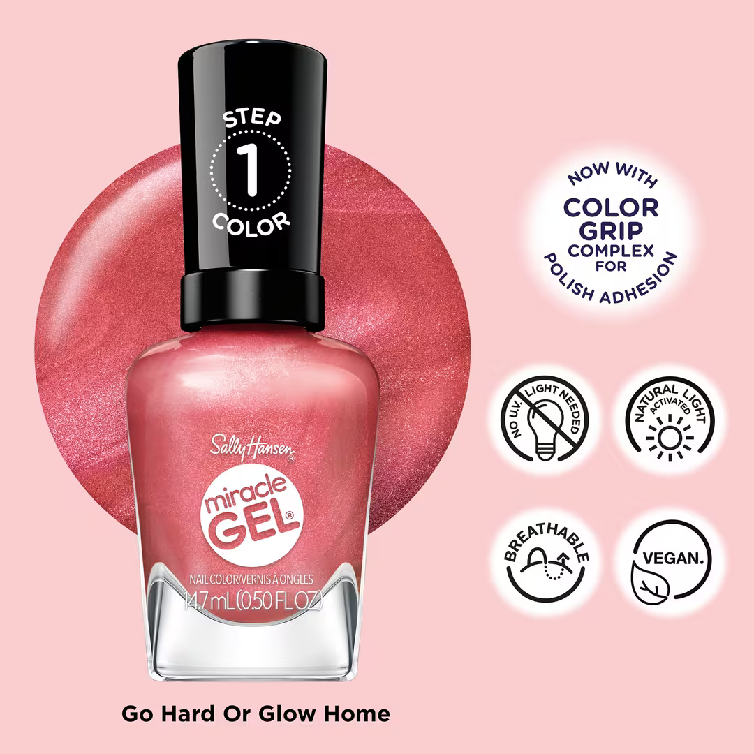 Sally Hansen Miracle Gel Nail Polish - 254 Go Hard Or Glow Home-3616307194471-LR-360184-4-LR eShop