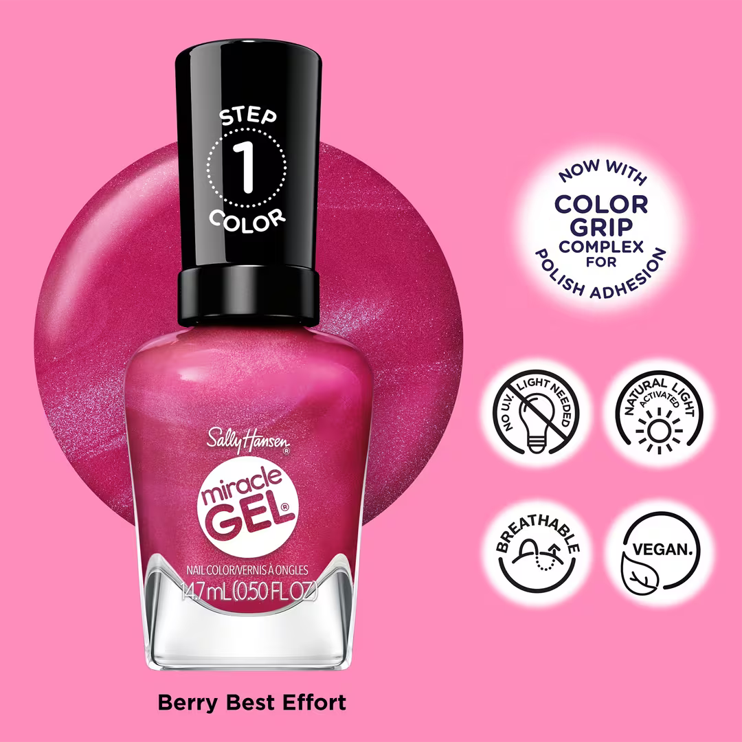 Sally Hansen Miracle Gel Nail Polish - 531 Berry Best Effort-3616307194389-LR-360179-4-LR eShop
