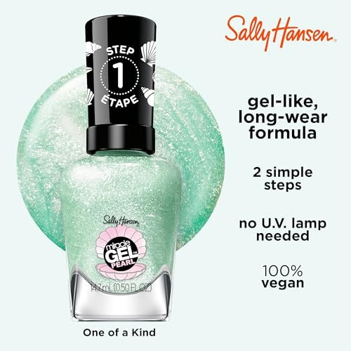 Sally Hansen Miracle Gel Nail Polish - Modern Pearl Collection - 902 Under the Sea - 0.5 Fl Oz-3616305706744-LR-354673-4-LR eShop