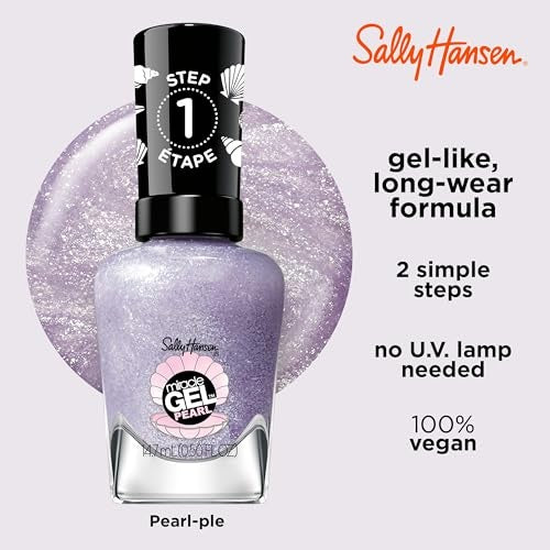Sally Hansen Miracle Gel Nail Polish - Modern Pearl Collection - 908 Pearl-ple - 0.5 Fl Oz-3616305706751-LR-354676-4-LR eShop