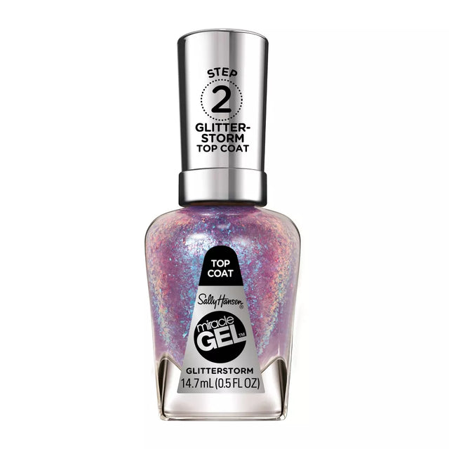 Sally Hansen Miracle Gel Nail Polish, Special Effects Top Coat - 112 Glitterstorm-3616307240499-LR-358418-1-LR eShop