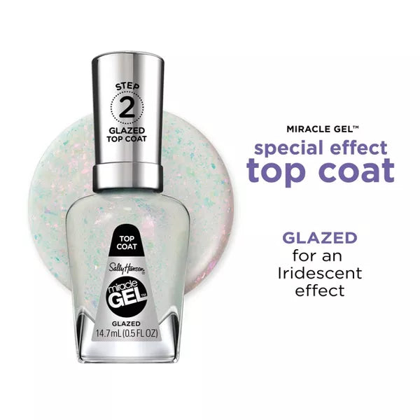 Sally Hansen Miracle Gel Nail Polish, Special Effects Top Coats - Color Glazed-3616304783388-LR-349724-5-LR eShop