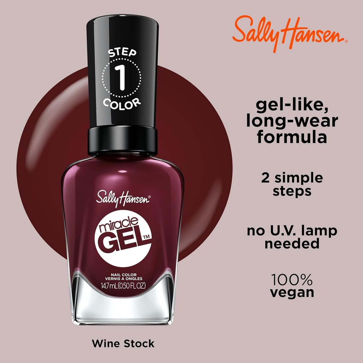 Sally Hansen Miracle Gel Nail Polish - Wine Stock-074170423266-LR-280141-4-LR eShop