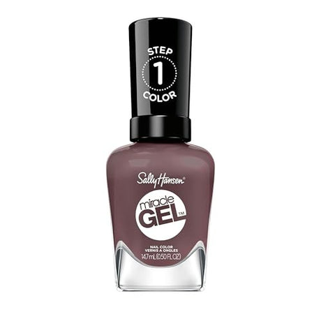 Sally Hansen Miracle Gel, Saddle up, Long Lasting, Gel-Like Formula, No UV Lamp Needed, Brown Nail Polish-3616306164116-LR-356411-1-LR eShop