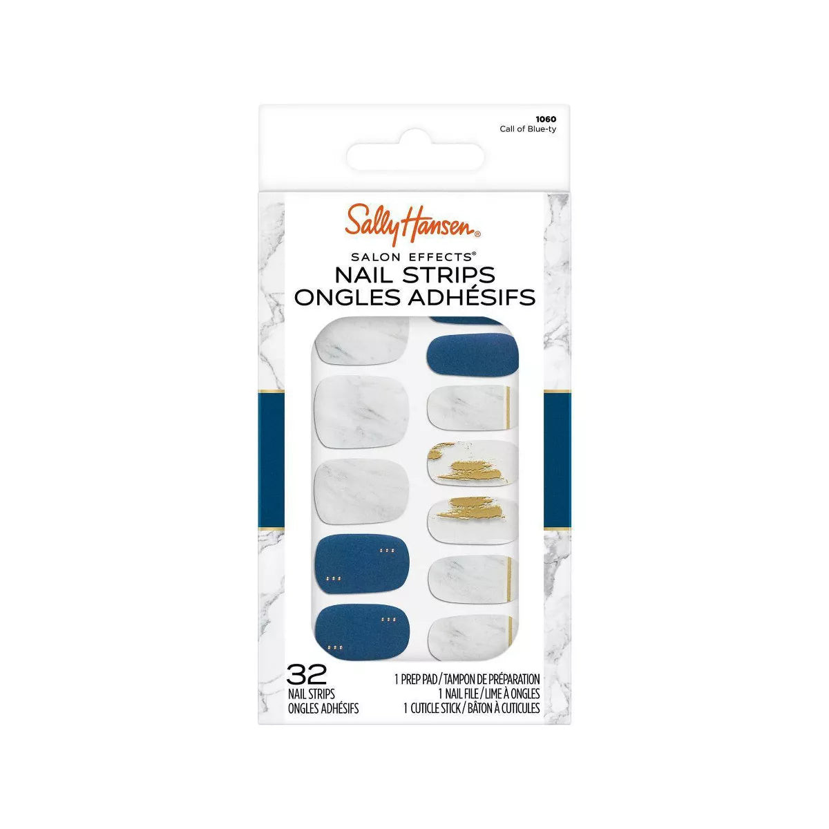 Sally Hansen Salon Effects Nail Strips Nail Polish - Call of Blue-ty, 32 count-3616305712660-LR-356215-1-LR eShop