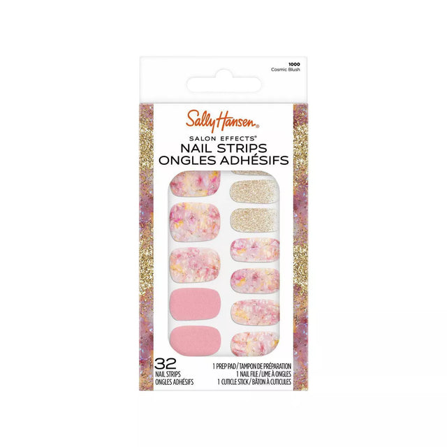 Sally Hansen Salon Effects Nail Strips Nail Polish - Cosmic Blush, 32 count-3616305712578-LR-356205-1-LR eShop