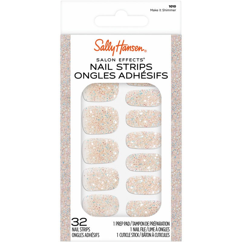Sally Hansen Salon Effects Nail Strips Nail Polish - Make It Shimmer, 32 count-3616305712585-LR-356206-1-LR eShop