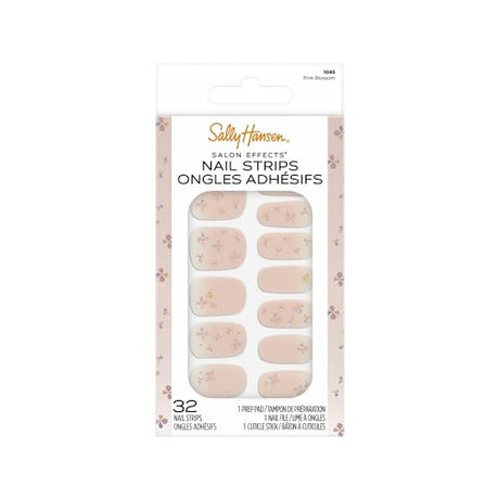 Sally Hansen Salon Effects Nail Strips Nail Polish - Pink Blossom, 32 count-3616305712554-LR-356203-1-LR eShop