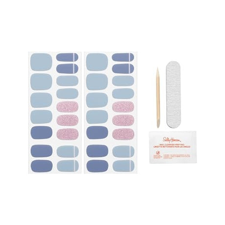 Sally Hansen Salon Effects Nail Strips Nail Polish - Powdered Sky, 32 count-3616305712639-LR-356213-2-LR eShop