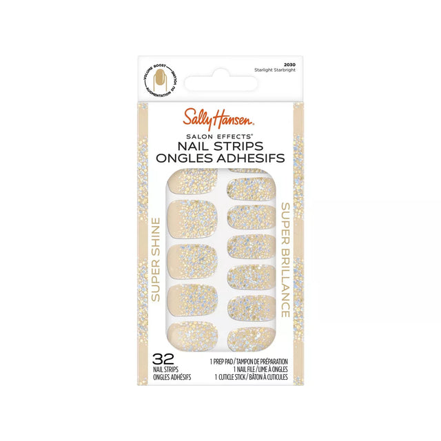 Sally Hansen Salon Effects Nail Strips Nail Polish - Starlit Burst, 32 count-3616305712653-LR-356214-1-LR eShop