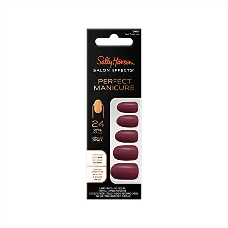 Sally Hansen Salon Effects Perfect Manicure Nails Kit - Beet Pray Love, 24 count-3616304012143-LR-347432-1-LR eShop