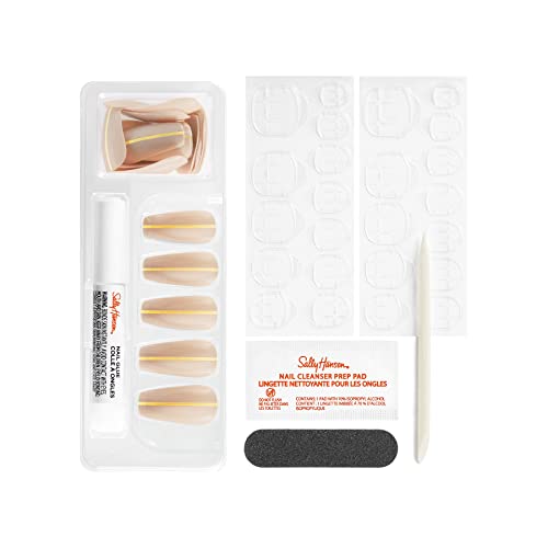 Sally Hansen Salon Effects Perfect Manicure Nails Kit - Meet Me In The Metal, 24 count-3616304012235-LR-347445-3-LR eShop