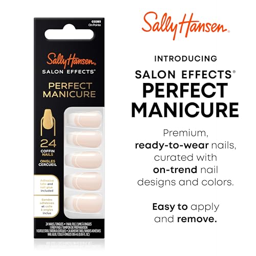 Sally Hansen Salon Effects Perfect Manicure Nails Kit - On Pointe, 24 count-3616305234308-LR-351797-4-LR eShop