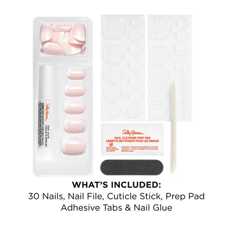 Sally Hansen Salon Effects Perfect Press-on Short'Ease Nails - Short n Chic-3616306367685-LR-360168-2-LR eShop