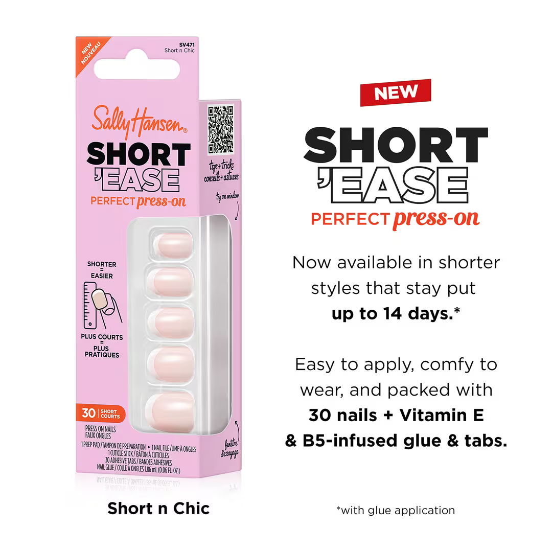 Sally Hansen Salon Effects Perfect Press-on Short'Ease Nails - Short n Chic-3616306367685-LR-360168-4-LR eShop
