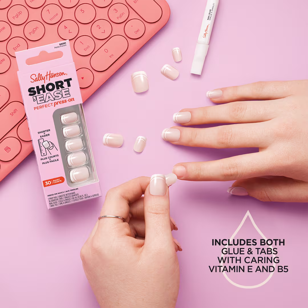 Sally Hansen Salon Effects Perfect Press-on Short'Ease Nails - Short n Chic-3616306367685-LR-360168-7-LR eShop