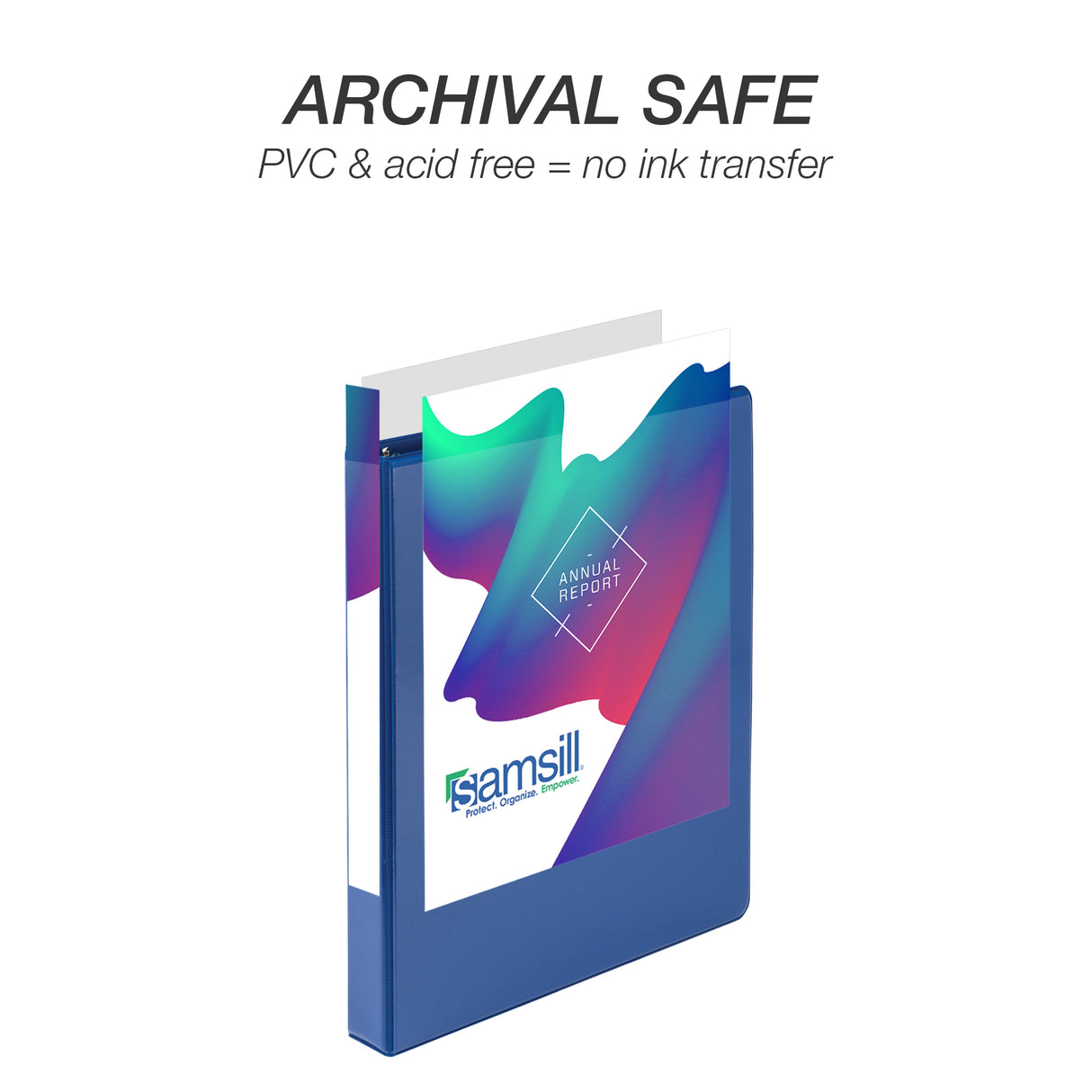 samsill Durable View Binder - Assorted Colors, 1"-050362264381-LR-348692-6-LR eShop