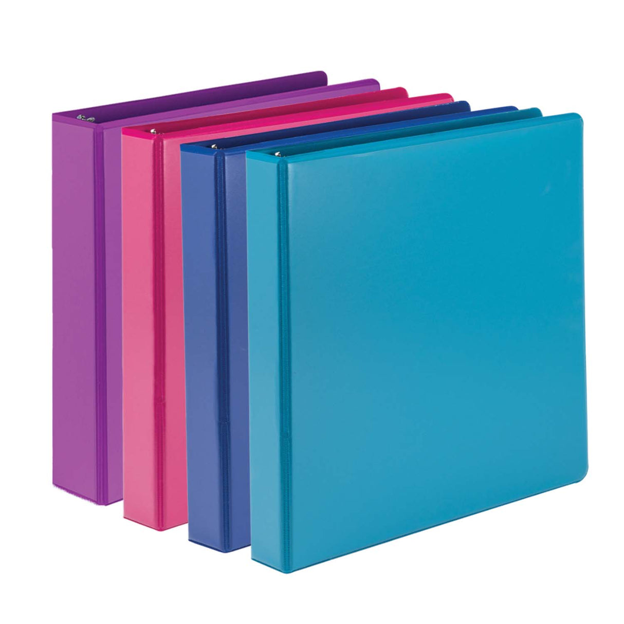 samsill Durable View Binder - Assorted Fashion Colors, 1"-050362364395-LR-348693-1-LR eShop